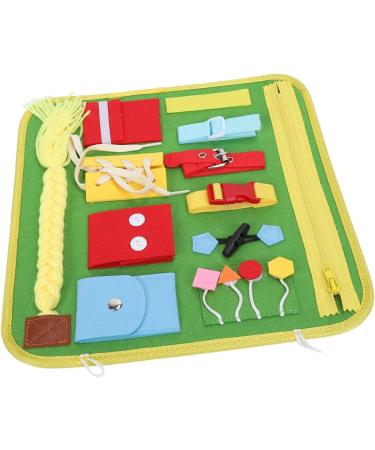 Yuehuamech Fidget Book for Dementia Patients | Sensory Blanket for Alzheimer's | Anxiety Relief and Mental Stimulation - Buy Online on GoSupps.com