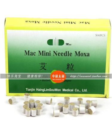 BANGHA Moxa Rolls - 500-Piece Box of Pure Moxa Sticks for Traditional Moxibustion | Moxa Stick Warmer for Home Use - Buy Online on GoSupps.com