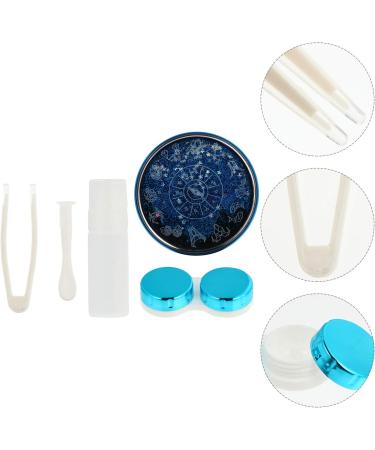 Contact Lens Container & Cases with 12 Constellation Patterns | Durable Contact Lens Dispenser Kit - Buy Online on GoSupps.com