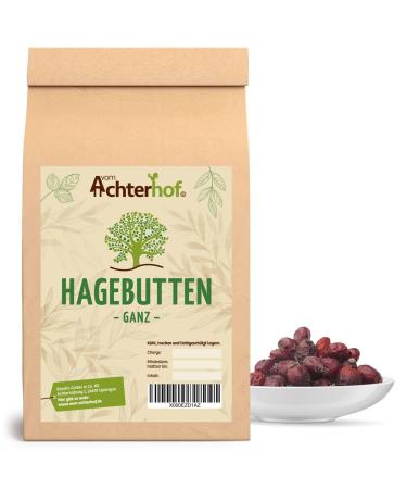 Rose hips dried 5kg |Natural entire rose hips without additives |Ideal for the production of jam and tea |Also suitable for horses and dogs |from the Achterhof 5 kg (1 Pack)