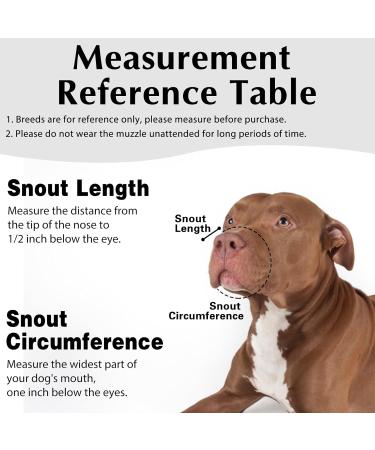 Yoolhamy Dog Muzzle for Pitbulls Rottweilers & Bullies - Soft Comfortable Muzzle for Barking & Biting Prevention - Ideal for Medium & Large Short Snouts - Buy Online on GoSupps.com