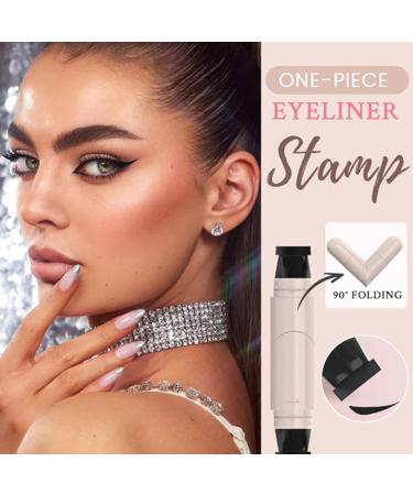 Wing Eyeliner Stamp Poultry Liquid Eyeliner Durable Wearresistant Stamp for Women Swimming Beginners Appointments Commuting Sensitive Skin Reliable Cat Eye Makeup Black - Buy Online on GoSupps.com