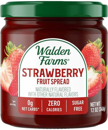 Value Bundle: WALDEN FARMS Sugar Free Jams - Jam Pectin - Zero Calorie - Confiture - Sugar Free Snacks - Diabetic Snacks - Custom Value Bundle Branded Pack of 2 (STRAWBERRY) - Buy Online on GoSupps.com