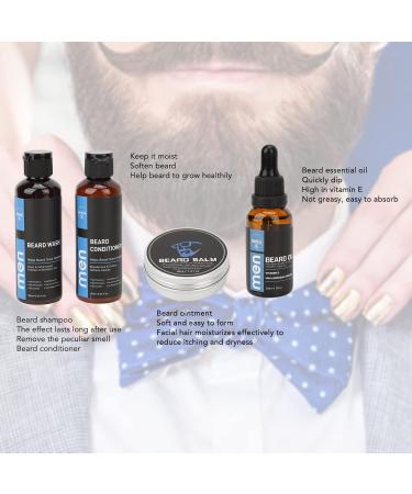 Shop Bart-Kit: Ultimate Beard Growth Kit with Shampoo Conditioner & Care Oil - Moisturize & Clean Hair Follicles for Men - Buy Online on GoSupps.com