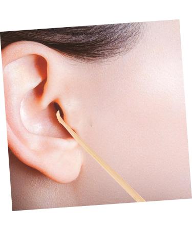 HOLIDYOYO 5pcs Bamboo Ear Cleaning Tool Cartoon Doll Head Design for Safe and Gentle Ear Wax Removal Skid Resistant for Personal and Family Use - Buy Online on GoSupps.com