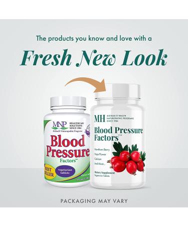 Buy Michael's Naturopathic Blood Pressure Factors - 180 Vegetarian Tablets for Healthy BP Support - Buy Online on GoSupps.com