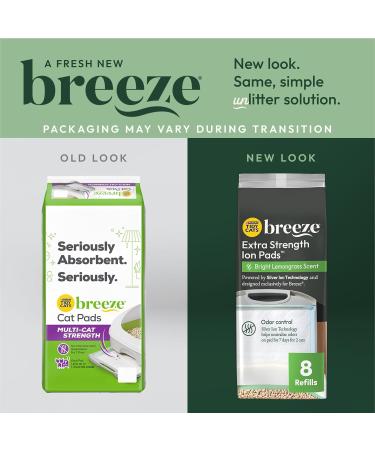 Purina Tidy Cats Breeze Litter System Cat Pad Refills - 8 ct. Original Pads - Buy Online on GoSupps.com