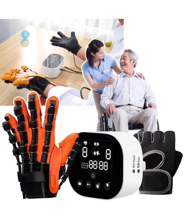 Finger Rehabilitation Trainer Robot Gloves Finger Orthosis Training Intensity Can Be Adjusted for Functional Improvement of The Hands Right-S Left Medium