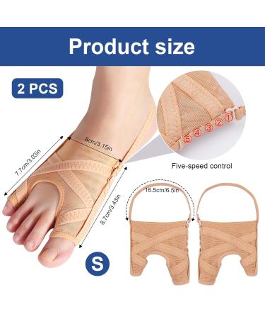 Fantasyon Tailors Bale Toe Corrector | Hallux Valgus Small Toe Pain Relief & Tension Sleeves - Buy Online on GoSupps.com