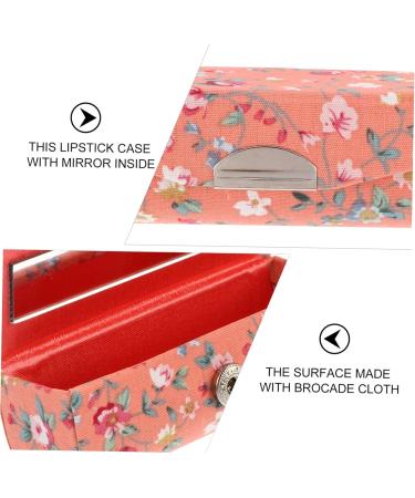  CIMAXIC Lipstick Box Embroidered Lipstick Holder Lipstick Organizer Wallets Women Wallet Female Lip Gloss Box Miss Miniature Cloth - Buy Online on GoSupps.com
