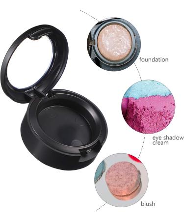 MAGICLULU 18 Pcs Eye Shadow Replacement Box Cosmetic Travel Containers Makeup Eyeshadow Blush Platen Pp Pack 3.8x1.9cmx3pcs Blackx3pcs - Buy Online on GoSupps.com
