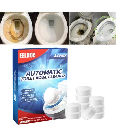 Toilet Bowl Cleaner Toilet Cleaning Tablets Toilet Limescale Remover Toilet Bleach Cleaner Active Tablets Toilet Descaler Heavy Duty Toilet Fresheners Fizzy Foam Toilet Cleaner Toilet Deodoriser Block