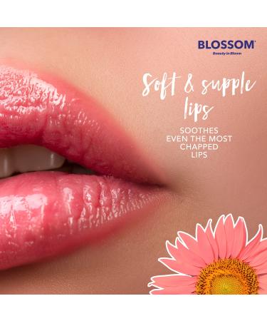 Blossom Watermelon Scented Hydrating Lip Oil with Real Flowers - 3g - Buy Online on GoSupps.com