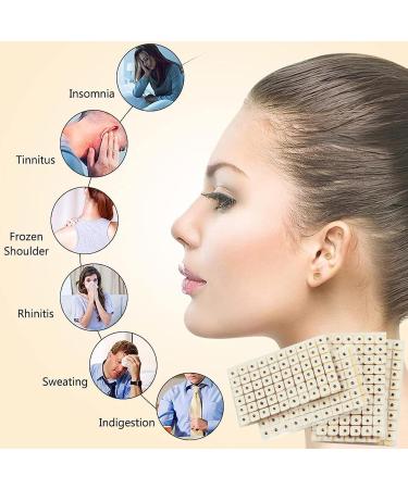 Premium Ear Seed Stickers | Acupuncture Ear Press for Relaxation | 600PC Stainless Steel Meridian Pencil Acupressure - Buy Online on GoSupps.com