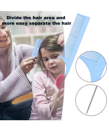 Lorsex Hairbrush Set for Natural Hair | Deterred Brush for Afro 3A-4C | Wavy & Curly Hair Tools (3 Pieces Light Blue) - Buy Online on GoSupps.com