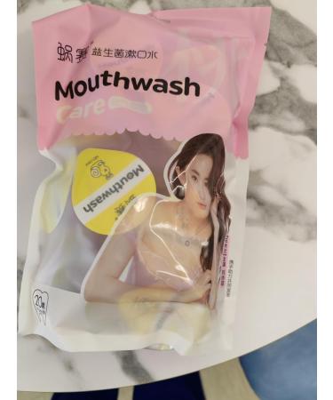  JIAOYUE WOSAI Probiotic Mouthwash Fresh Breath Disposable Mouthwash Alcohol-Free Various Flavors 20 Capsules (White Peach Flavor) - Buy Online on GoSupps.com