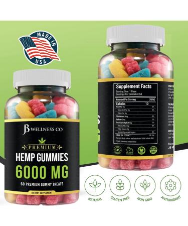Hemp Gummies - Advanced Gummies - Relaxing Gummy with Hemp Oil 2-Pack  - Buy Online on GoSupps.com