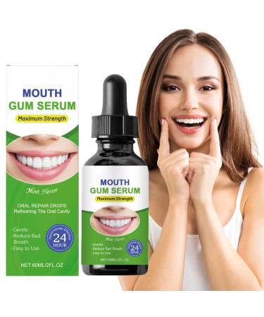 Gouttes Soulagement Des Gencives Gouttes Restauration Gencives Gum Repair 60 ml (Lot de 1)