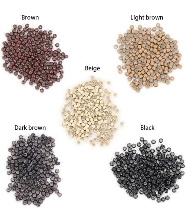 1000 Units Per Lot Silicone Nano Beads Micro Nano Ring for Nano Tip Hair (3#) - Buy Online on GoSupps.com