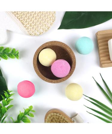French Tendance Set of 5 bath bombs - 5 x 40g - Relaxing effect moment of relaxation - Exotic Mono scent - Bubble bath bomb kit - Women's original beauty well-being gift - Buy Online on GoSupps.com
