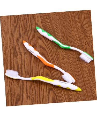 Gatuida 4-Piece Soft Bristle Toothbrush Set - Comfortable Handle Two-Layer Nano Toothbrushes from South Korea - Ideal for Gentle Oral Care - Buy Online on GoSupps.com