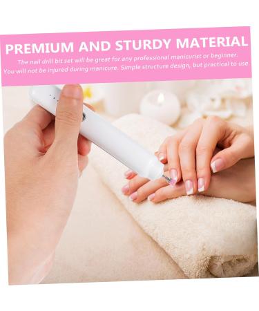 POPETPOP 2 Sets Nail Clipper Grinding Head Nail File Drill Bit for Nails Nail Kits Nails Tools Nails Gel Polishing Tool Nails Cuticle Remover Nails Supply Care Tungsten Steel Nail Drill - Buy Online on GoSupps.com