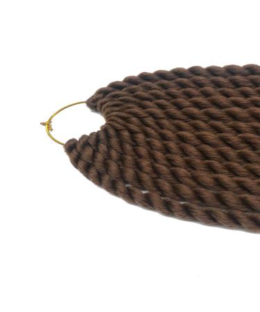 Coolbers 18 Inch Havana Mambo Twist Braids - Synthetic Crochet Hair Extensions for Women - Handmade Twist Braids #30 - Buy Online on GoSupps.com