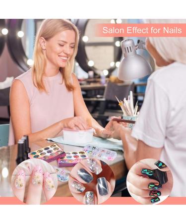 Subay Professional Nail Art Rhinestones Kit with Foils, Flakes, Gems, and Tools - Buy Online on GoSupps.com