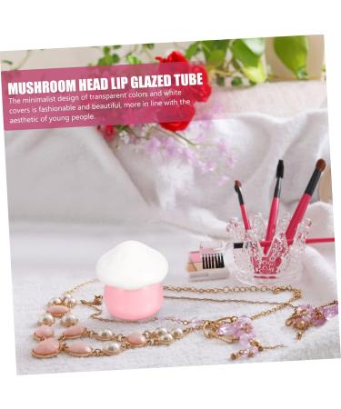 1 Set Lotion Container Moisterizer Container Storage for Makeup Pink Color Sample Bottle Cream Bottle Refillable Container Filling Cosmetic Box Lip Balm Travel Mushroom Plastic/2263 4.5x4.5cm Pink - Buy Online on GoSupps.com