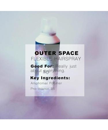 R+Co Outerspace Flexible Hairspray 9.5 Ounce + 2.25 Ounce (Pack of 2) - Buy Online on GoSupps.com