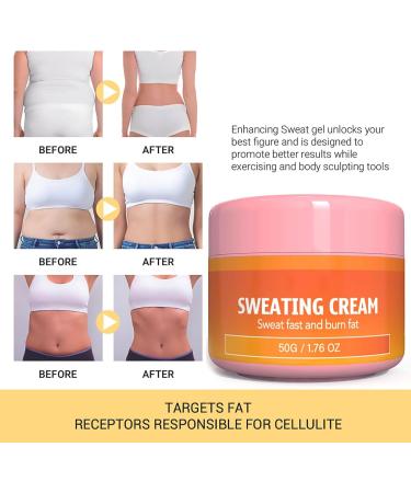 Premium Hot Cream Sweat Enhancer - Firming Body Lotion for Women and Men and Body Sculpting Cellulite Workout Cream - Ultra Moisturizing Invigorating Body Firming Cream with Natural Oils - Buy Online on GoSupps.com