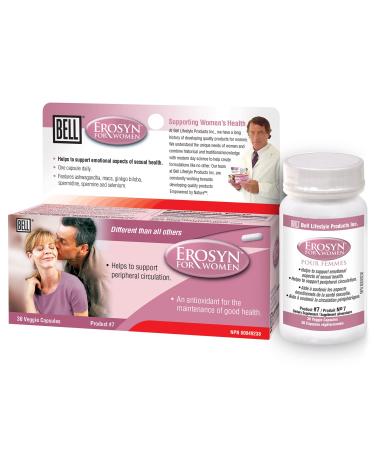 Bell Erosyn for Women |Developed to Support Emotional Aspects of Women's Sexual Health | One Capsule a Day | Made in Canada Erosyn for Women (Pack of 1)