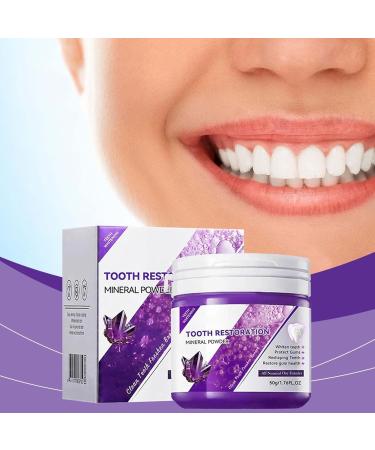 Teeth Whitening Powder 2.0 Mineral Teeth Whitening Powder Purple Teeth Whitening Powder Mineral Teeth Whitening Powder Teeth Whitening Powder (2) - Buy Online on GoSupps.com