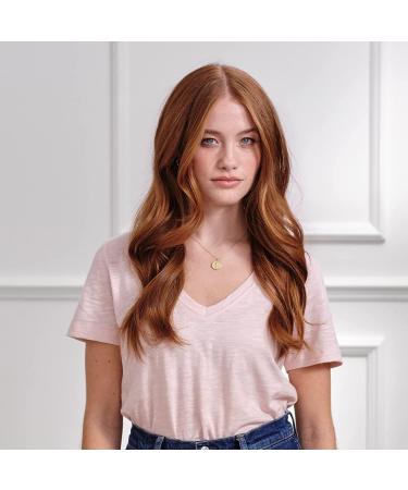 Lanboo 25mm Curling Iron with Ceramic Coating - Professional Hair Curler | Fast Heating up to 230 C | Dual Voltage | 60mins Auto Off - Gold - Buy Online on GoSupps.com