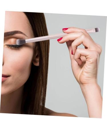 Gogogmee 20pcs Double Brush Makeup Brush Eye Shadow Brush Beauty Tools Makeup Supplies Golden - Buy Online on GoSupps.com