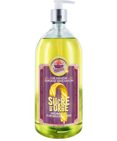 LES PETITS BAINS DE Provence Barley Sugar Soap-Free Extra-Rich Shower Gel 1L