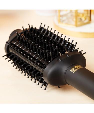 HOT TOOLS Pro Artist Black Gold Heated Styling Oval Brush - Professional Hair Styling Tool - Buy Online on GoSupps.com