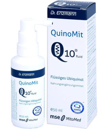Quinomit Q10 Fluid Drops 50ml - Premium Anti-Aging Supplement for Healthy Skin & Energy - International Shipping Available - Buy Online on GoSupps.com