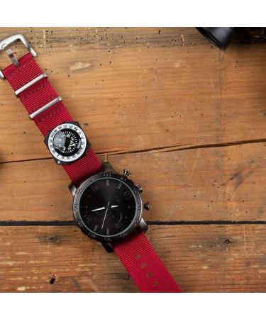 Sun Company GoCompass Micro Orienteering Wrist Compass - Rotating Bezel for Watch Bands or Paracord Bracelets - Buy Online on GoSupps.com