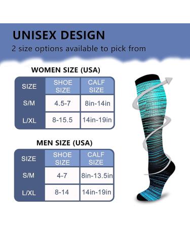 Diu Life Graduated Copper Compression Socks 20-30mmHg - Assorted, Small-Medium - Buy Online on GoSupps.com