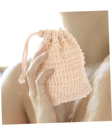 Mikinona 10pcs Net Bathing Soap Pouch Exfoliating Scrub Towel Bathing Supply Soap Foaming Ramie - Buy Online on GoSupps.com