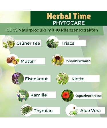 Herbal Time Phytocare Nursing Hair Color 7NC Caramel | Professional Natural Hair Dye | Ammonia-Free PPD-Free SLS-Free Paraben-Free | Protect & Maintain Your Hair - Buy Online on GoSupps.com