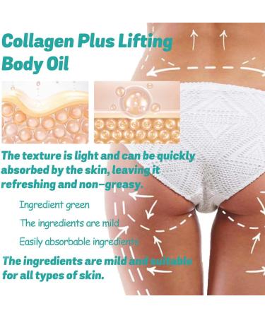 SHENGZE CollagenPlus Lifting Body Oil 3Pcs Collagen Plus Firming Body OilAntiAging Collagen Lifting Body OilBody Oils for WomenAntiAging Serum for Face and BodyReduces Fine Lines and Wrinkles - Buy Online on GoSupps.com