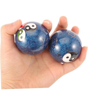 Shop Lurrose Chinese Baoding Balls - Metal Hand Massage & Stress Relief Exercise Balls for Fitness - Buy Online on GoSupps.com