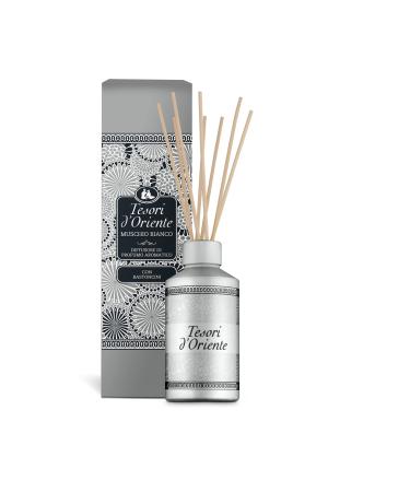 Tesori d'Oriente Muschio Bianco Diffusore Aromatico con bastoncini 200 ml'