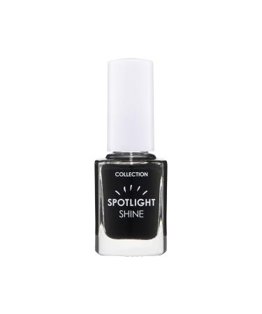Collection Cosmetics Long Lasting Spotlight Shine Nail Polish Colour 10.5ml Black Jack Black Jack 10.5 ml (Pack of 1)