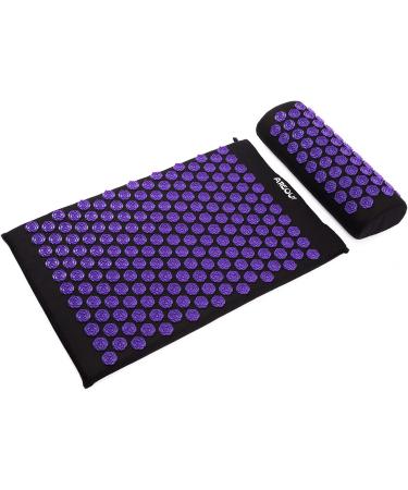 Buy TPE + Sponge Acupuncture Massage Pad & Pillow Set - Pain Relief Yoga Mat for Wellness | International Shipping - Buy Online on GoSupps.com
