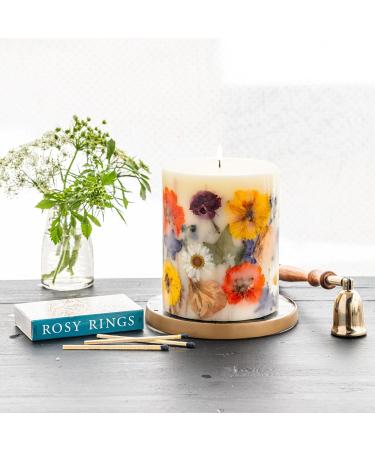Shop Rosy Rings Fall Decor Essence of Autumn Candle | Aromatherapy Botanical Candle with Hyacinth Honeysuckle & More | 120 Hour Burn Time - Perfect Home Gift - Buy Online on GoSupps.com
