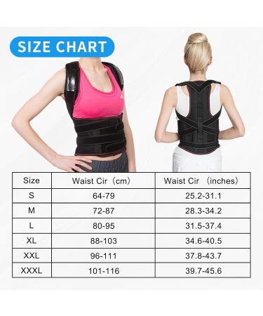 Posture Corrector for Men & Women | Back Brace & Neck Stretcher for Scoliosis | Breathable Mesh Back Support Belt - Medium Size - Buy Online on GoSupps.com