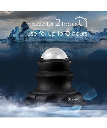Mountable Massage Roller Ball for Pain Relief - Suction Cup Back Massager for Self-Myofascial Release and Trigger Point Massage - Relieve Muscle Knots - Buy Online on GoSupps.com